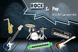Coole Instrumente für Pop und Rock-Musik lernen 🎸