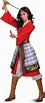 Disguise Mulan Women's Deluxe Hero Red Fancy Dress Costume : Amazon.co ...