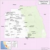 Tulare County Map, California | Cities in Tulare Country, Places to ...