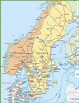 Noruega dinamarca mapa - Mapa de dinamarca y de noruega (el Norte de ...