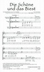 Die Schöne und das Biest (Musical-Hit) de Alan Menken | acheter dans la ...