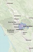 Map Of Santa Rosa, Ca - Cape May County Map