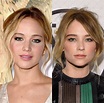 Jennifer Lawrence and Haley Bennett. (Photos by Kevin Winter/Getty ...