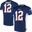 Fanatics NFL New England Patriots Tom Brady #12 Poly Mesh Jersey, Team ...