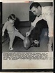 New York Giants End Pat Summerall & Daughter Susan 1958 Vintage Press ...