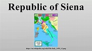 Republic of Siena - YouTube