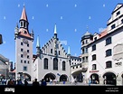München, Munich: Old town hall, Oberbayern, Upper Bavaria, Bayern ...