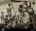La Rome Impériale. Marché d'esclaves. La gravure Photo Stock - Alamy