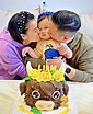 組圖：胡杏兒老公曬全家福慶祝兒子生日 兩人懷抱孩子溫馨有愛 - 新浪香港
