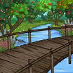 New virtual code BG! Bridge to the Orchard Background : r/neopets