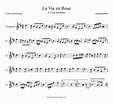 tubepartitura: Partitura de La Vie en Rose para Trompeta de Edith Piaf ...