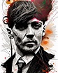 Polly Peaky Blinders Centered Symmetrical Key Visual Intricate Highly ...