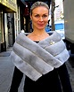 New Natural Sapphire Mink Stole ( size: 4 - 10) - Madison Avenue Furs ...