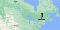 ¿Dónde está Montreal - ¿Dónde está la ciudad?