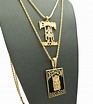 Gold Plated Death Row Records Pendant – DatNewIce