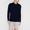 Pierre Cardin Plain Long Sleeve Polo Shirt Mens | SportsDirect.com Ireland