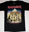 IRON MAIDEN POWERSLAVE 1984 NEW RARE BLACK T-SHIRT | eBay