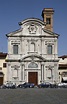 Immagine - Facciata della Chiesa di Ognissanti, Firenze.