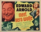 Meet Nero Wolfe (1936) movie poster