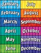 Months of the Year Chart - TCR7628 | Teacher Created Resources
