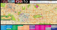 Mapa turístico de Quito - Tamaño completo