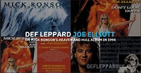 29 Years Ago DEF LEPPARD's JOE ELLIOTT On MICK RONSON's Heaven And Hull