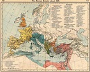 395 AD Roman Empire (Ancient Maps) | Roman empire map, Roman empire ...