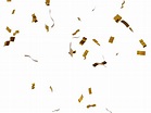 3D rendered golden confetti 11577785 PNG