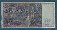 100 Mark 1910. Reichsbanknote Germany Deutsche Mark - Etsy
