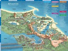 Atlantis Paradise Island Hotel overview map