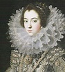 1620 Isabel de Borbón, primera esposa de Felipe IV by ? (Prado) close up | Grand Ladies | gogm ...