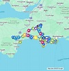 Tour of Dorset - Google My Maps