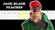 Jack Black - Peaches (Easy Slow Guitar Tabs Tutorial) - YouTube