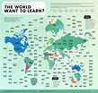 Which language does every country want to learn? - Vivid Maps