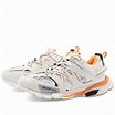 Balenciaga Track Sneaker White & Orange | END.