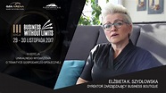 Business Without Limits III zaproszenie Elżbieta K Szydłowska - YouTube