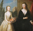 ca. 1722 Duchess of Marlboro with Lady Diana Spencer by Maria Verelst ...