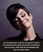 Audrey Hepburn Quote – Words To Live By | MY INSPIRATION
