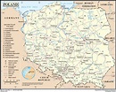 Landkarte Polen (Übersichtskarte) : Weltkarte.com - Karten und ...