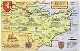 Kent England Map | Color 2018