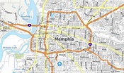 Map of Memphis, Tennessee - GIS Geography