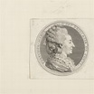 Portret van Maria Fortunata d'Este, Augustin de Saint-Aubin, after Charles Nicolas Cochin (II ...
