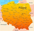 Poland Maps : Germany And Poland Maps And Flags Europe Countries Stock ...