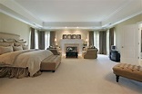 43 Spacious Master Bedroom Designs with Luxury Bedroom Furniture