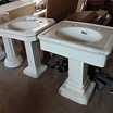 Earthenware pedestal sinks for sale at www.victoriandepot.com ...
