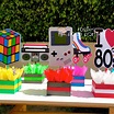 I love 80s Theme Birthday Party Centerpiece Decoration INDIVIDUAL | 80s ...