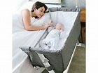 BABYLO Next To Me Baby Infant Cozi Sleeper Cot Crib Drop Side - Slate ...