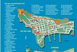 Map of old San Juan, get to know the old city
