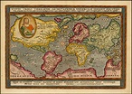 Map of the World from 1600 | Mappe antiche, Mappe