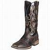 Men's Ariat® 13" Tombstone Western Boots, Brown / Black - 216112 ...